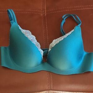 Victoria's Secret Teal Lace Accent Bra